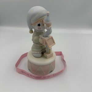 Precious Moments Figurine God Sent‎ You Just in Time 1985 Musical Piece Retired